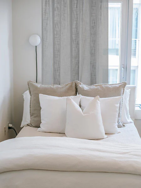 Fertiggardine Softy - Polyester - Grau - 140 x 225 cm - Image 2
