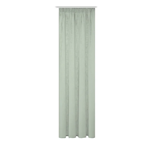Fertiggardine Softy - Polyester - Pastellgrün - 140 x 225 cm