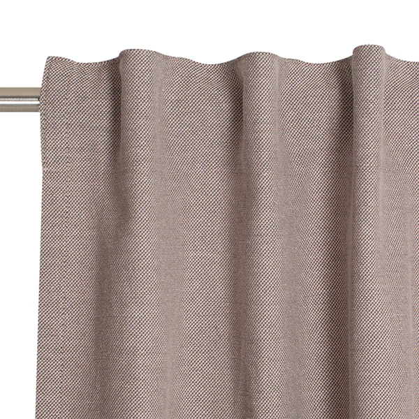 Fertiggardine Solo - Baumwolle / Polyester - Altrosa - 130 x 250 cm - Image 3