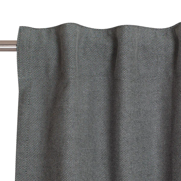 Fertiggardine Solo - Baumwolle / Polyester - Grau - 130 x 250 cm - Image 3