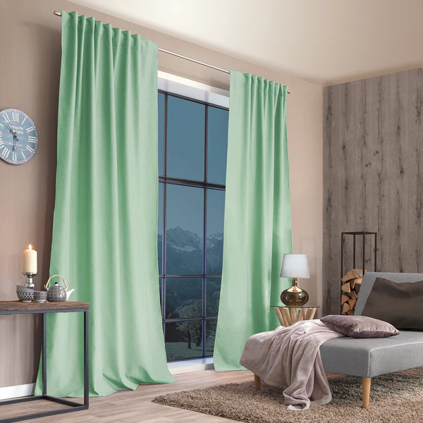 Fertigschal Talmas - Polyester - Mint - 135 x 245 cm - Image 2