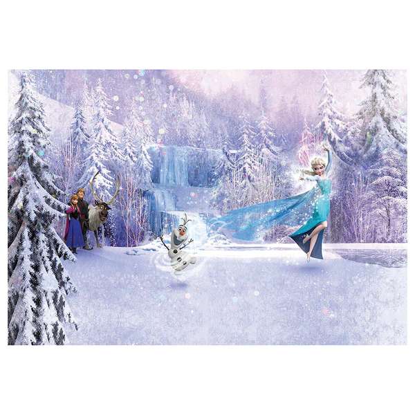 Fototapete Frozen Forest - Spezial-Fototapetenpapier