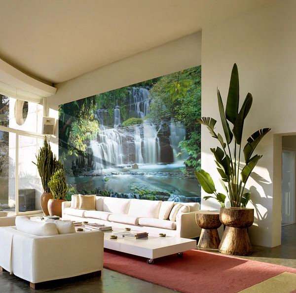 Fototapete Pura Kaunui Falls - Spezial-Fototapetenpapier - Image 2