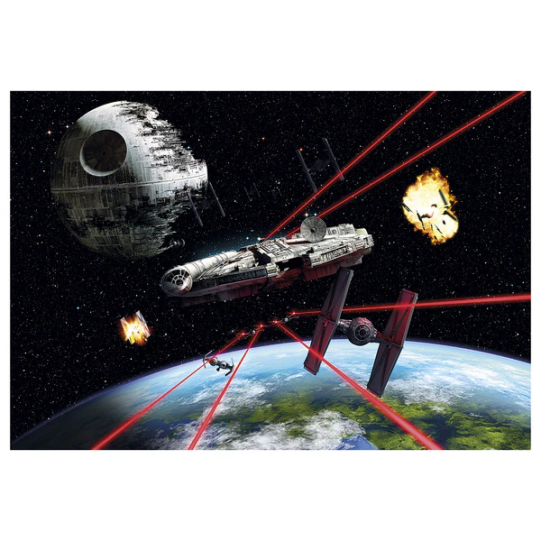 Fototapete Star Wars Millennium Falcon - Spezial-Fototapetenpapier