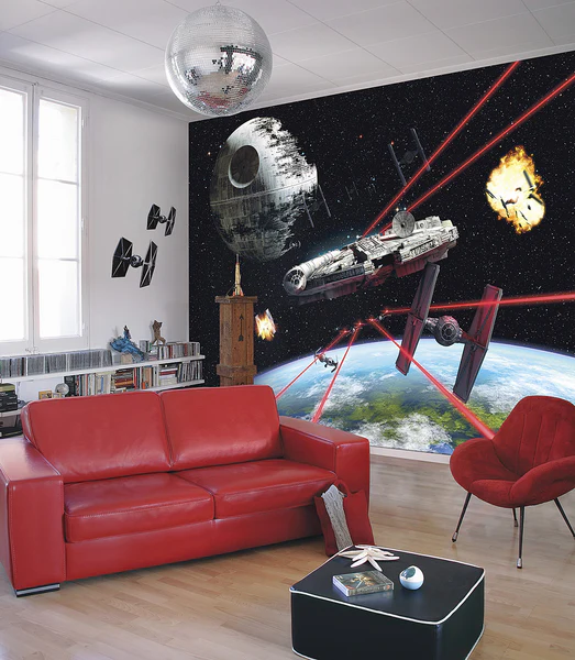 Fototapete Star Wars Millennium Falcon - Spezial-Fototapetenpapier - Image 2