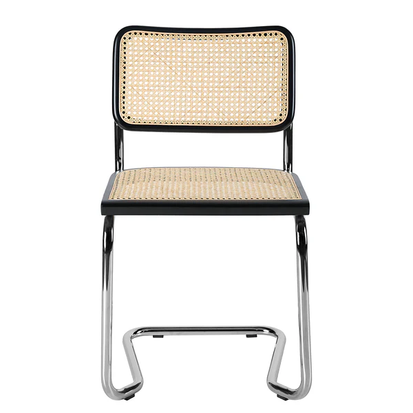 Freischwinger HOLM 2er-Set - Schwarz - Chrom glänzend - Image 8