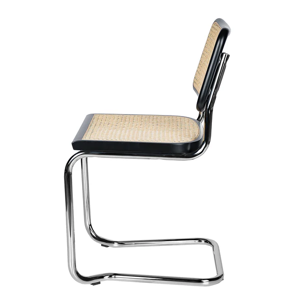 Freischwinger HOLM 2er-Set - Schwarz - Chrom glänzend - Image 9