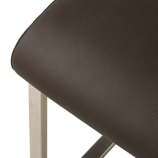 Freischwinger Marco - Echtleder Gyda: Braun - 2er Set - Image 9