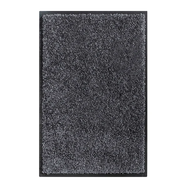 Fuß- und Sauberlaufmatte Wash & Clean - Grau - 60 x 180 cm - 60 x 180 cm