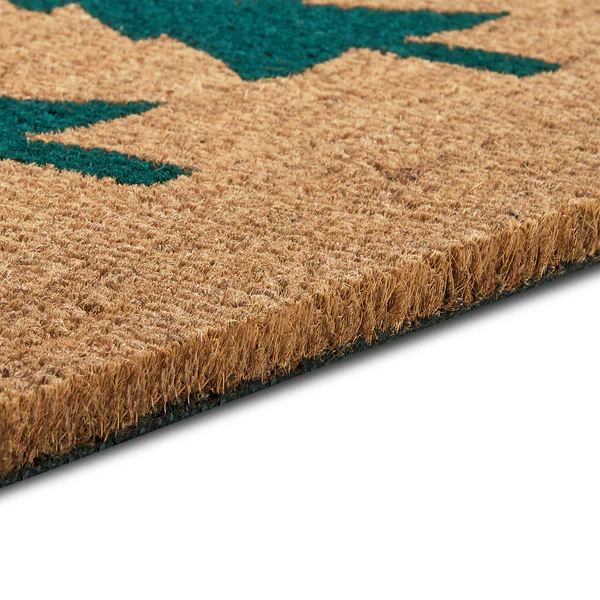 Fußmatte Kokos Green Pine Trees - Kokos - Beige / Grün - Image 4