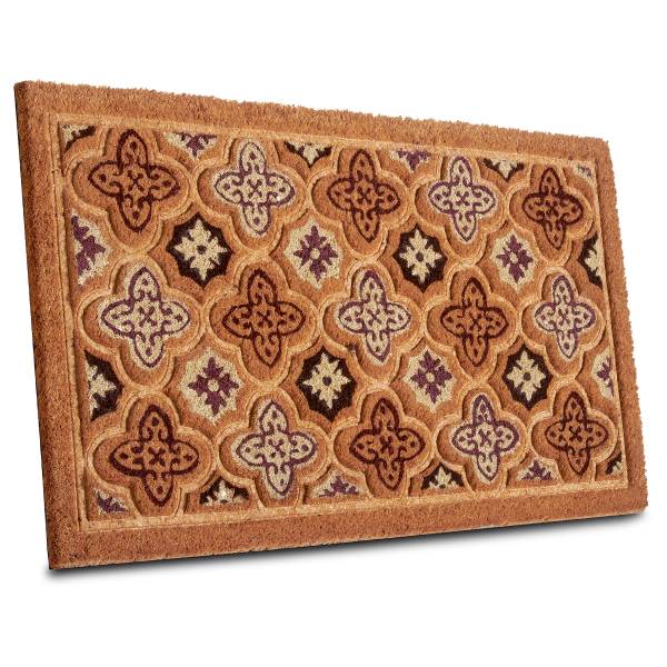 Fußmatte Mix Mats Moroccan Tiles - Kokosfasern / PVC - Braun
