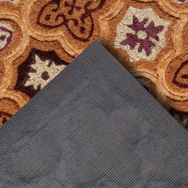 Fußmatte Mix Mats Moroccan Tiles - Kokosfasern / PVC - Braun - Image 4