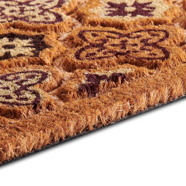 Fußmatte Mix Mats Moroccan Tiles - Kokosfasern / PVC - Braun - Image 5