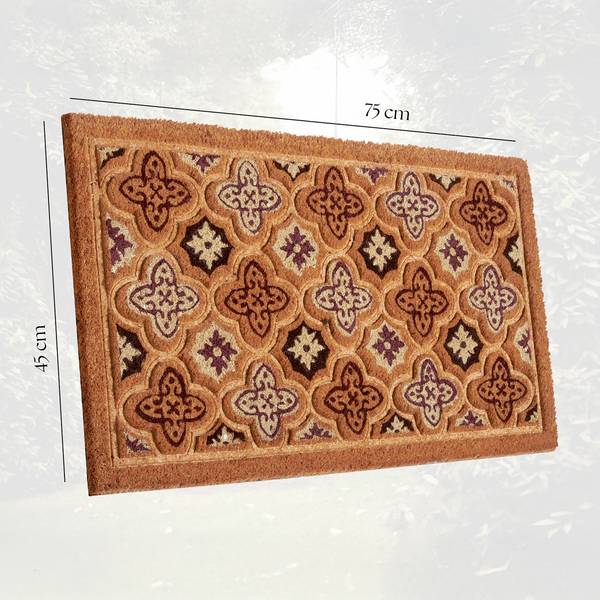 Fußmatte Mix Mats Moroccan Tiles - Kokosfasern / PVC - Braun - Image 6