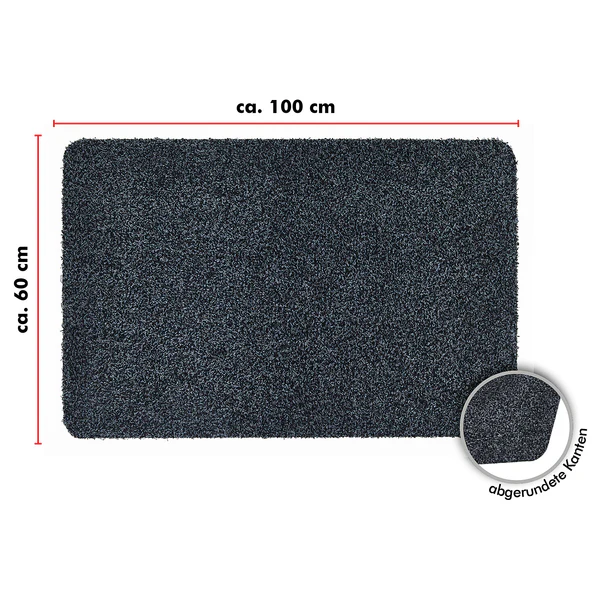 Fußmatte Samson - Anthrazit - 60 x 100 cm - Image 9