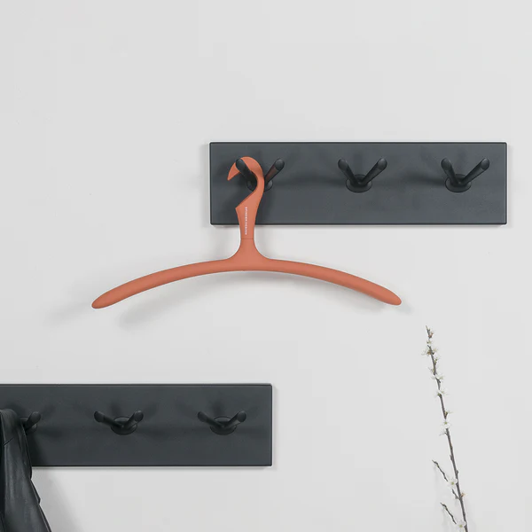 Garderobenleiste Willcox - Metall - Schwarz - Breite: 45 cm - Image 2