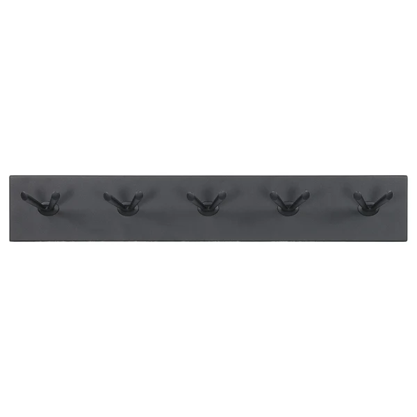 Garderobenleiste Willcox - Metall - Schwarz - Breite: 75 cm - Image 3