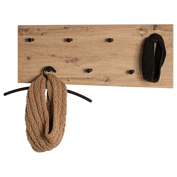 Garderobenpaneel Dunnet 80 cm - Wildeiche Dekor - Image 5