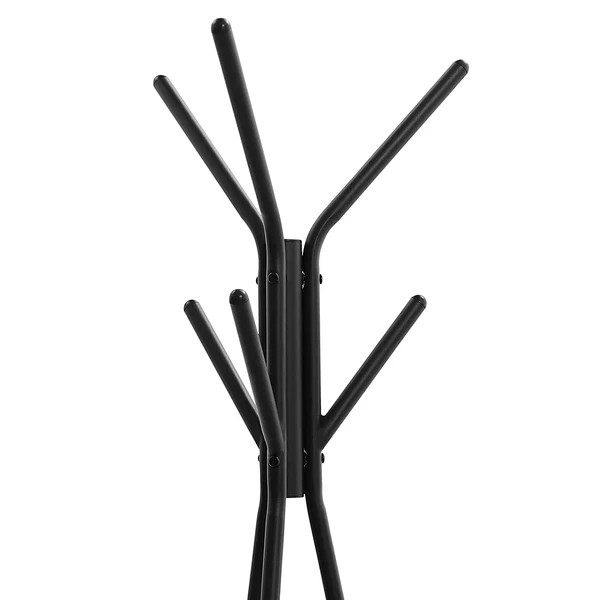 Garderobenständer Wardsboro - Metall - Schwarz / Braun - Image 6