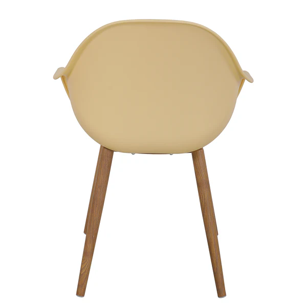 Gartenstuhl VACY 2er-Set - Polyethylen / Stahl - Beige - Image 7