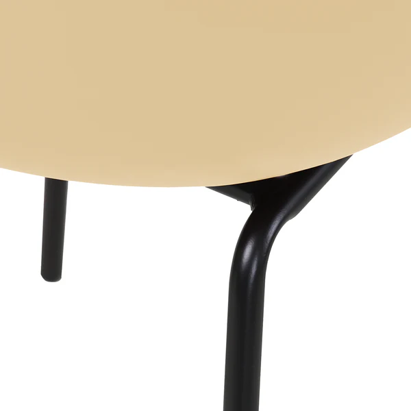 Gartenstuhl VEDENE 2er-Set - Polyethylen / Stahl - Beige - Image 6