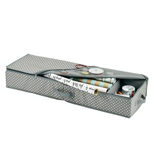Geschenkpapier-Organizer Wacol - Webstoff - Grau - Image 2