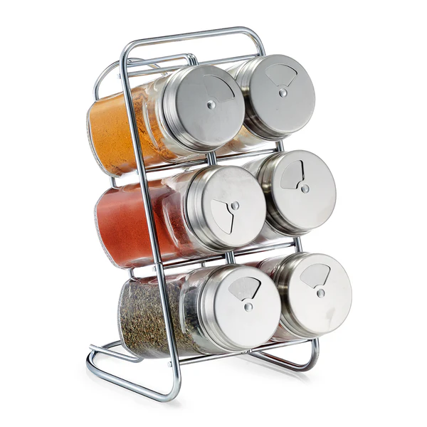 Gewürzständer-Set Hek (7-tlg.) - Klarglas - transparent - 9,3 x 15 x 18 - Image 2