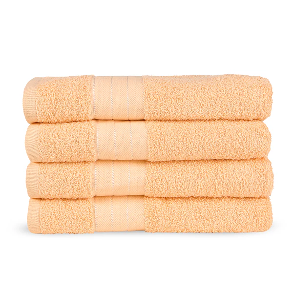 Handtuch Tarris 4er-Set - Frottee - Apricot