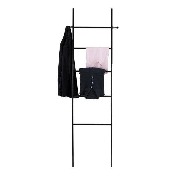 Handtuchleiter Suri - Bambus - Schwarz - Image 6