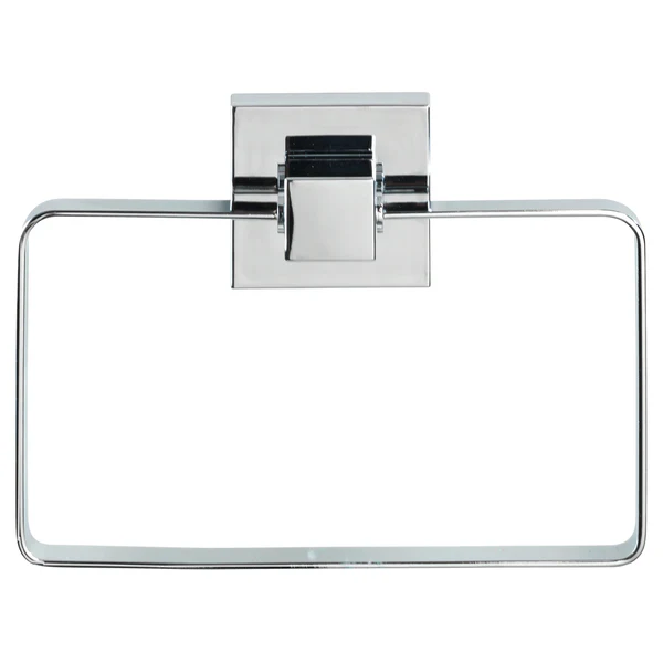 Handtuchring Vacuum-Loc Quadro - Edelstahl rostfrei / ABS - Chrom - Image 5