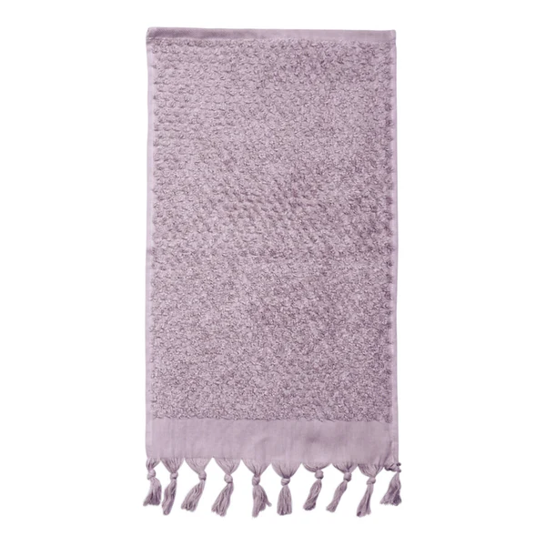 Handtuchset Prov Honeycomb II (4-teilig) - Baumwollstoff - Lavendel - Image 2