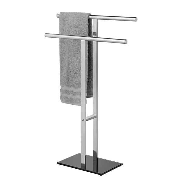 Handtuchständer Lava - Silber - Edelstahl - 50 x 82 x 20 cm - Image 4