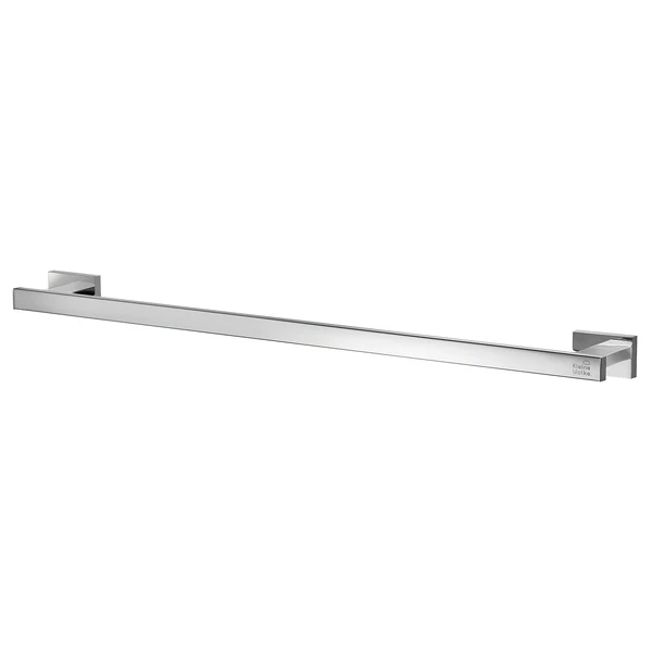 Handtuchstange Meo - Messing / Edelstahl - Silber