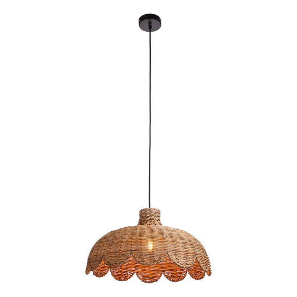 Hängeleuchte BLOMMA - Rattan - 1-flammig - Image 2