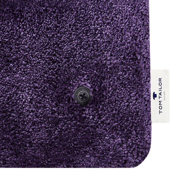 Hochflorteppich Cozy Uni - Kunstfaser - Violett - 85 x 155 cm - Image 6