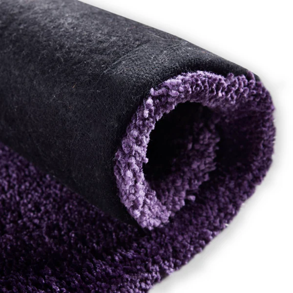Hochflorteppich Cozy Uni - Kunstfaser - Violett - 85 x 155 cm - Image 7