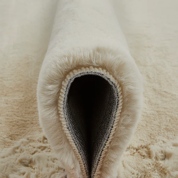 Hochflorteppich Loano - Polyester - Beige - Beige - 80 x 150 cm - Image 4