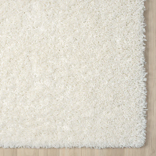 Hochflorteppich My Shaggy - Polypropylen / Jute - Creme - 80 x 250 cm - Image 3