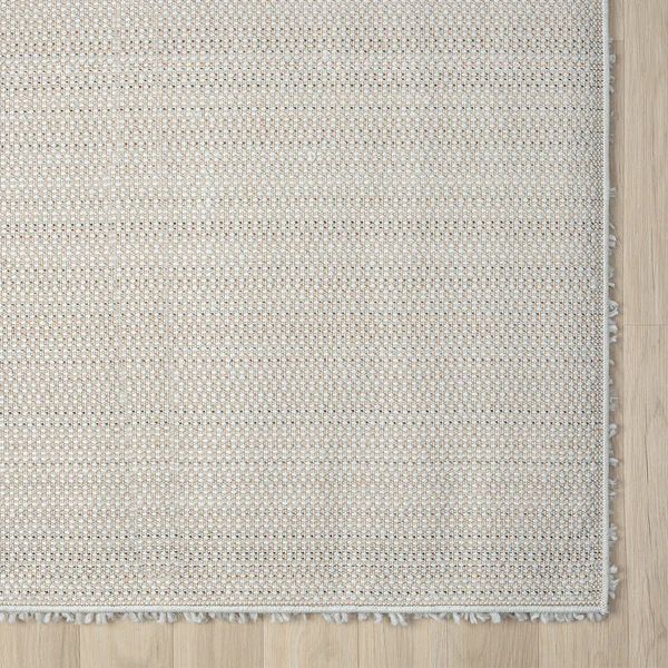 Hochflorteppich My Shaggy - Polypropylen / Jute - Creme - 80 x 250 cm - Image 4