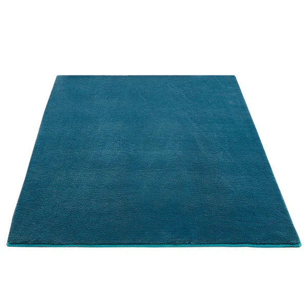 Hochflorteppich Orvieto - Polyester - Blau - 60 x 130 cm - Image 3
