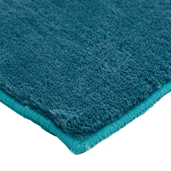 Hochflorteppich Orvieto - Polyester - Blau - 60 x 130 cm - Image 5