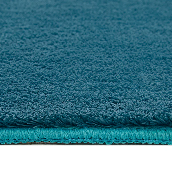 Hochflorteppich Orvieto - Polyester - Blau - 60 x 130 cm - Image 7