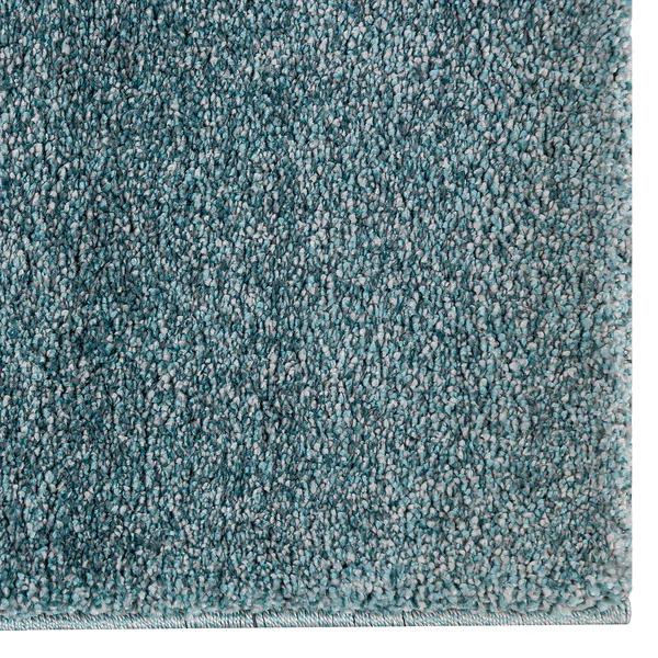 Hochflorteppich Pure - Webstoff - Türkis - 80 x 150 cm - Image 3