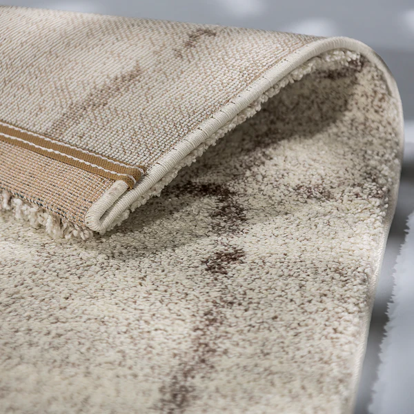 Hochflorteppich Savona II - Webstoff - Creme / Taupe - 80 x 150 cm - Image 3