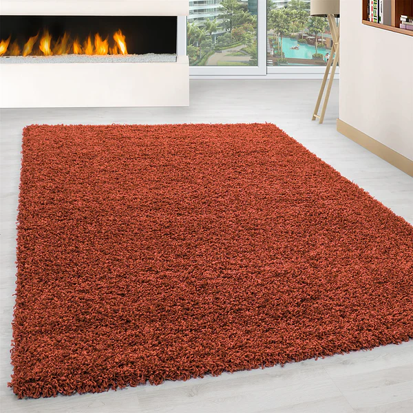 Hochflorteppich Weselberg - Polypropylen - Terracotta - 80 x 150 cm - Terracotta - 80 x 150 cm - Image 2
