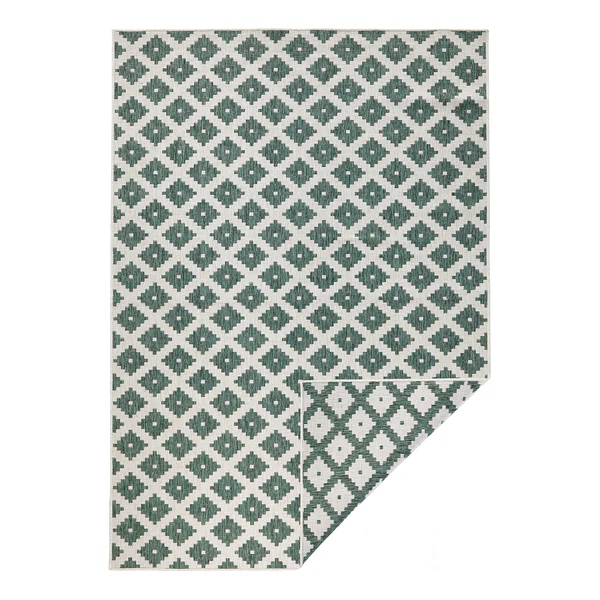In-/Outdoorteppich Nizza - Polypropylene - Dunkelgrün - 80 x 150 cm - Image 5