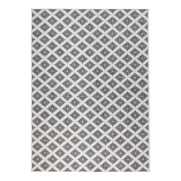 In-/Outdoorteppich Nizza - Polypropylene - Grau - 120 x 170 cm