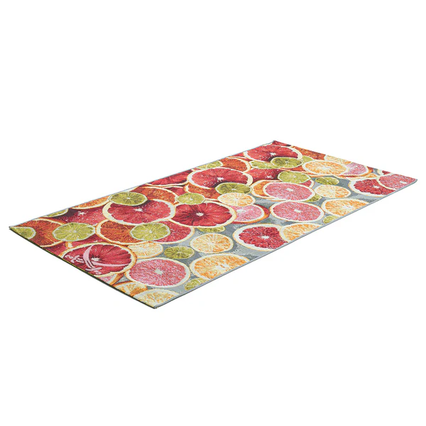 In-/ Outdoorteppich Rantum Beach 003 I - Kunstfaser - Orange / Mehrfarbig - 60 x 100 cm - Image 2