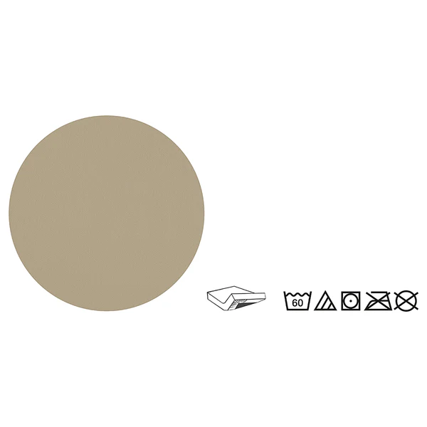 Jersey-Elastic-Spannbetttuch 0077866 - Baumwolle / Elasthan - Taupe - 140-160 x 200-220 cm - Image 5