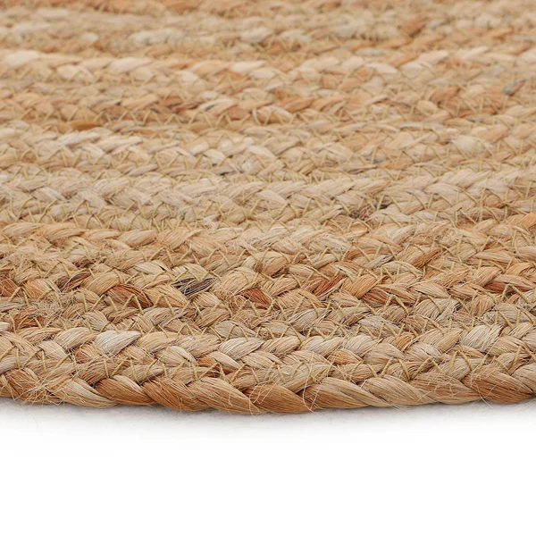 Juteteppich Nele Rund - Jute - Natur - 60 x 60 cm - Image 5